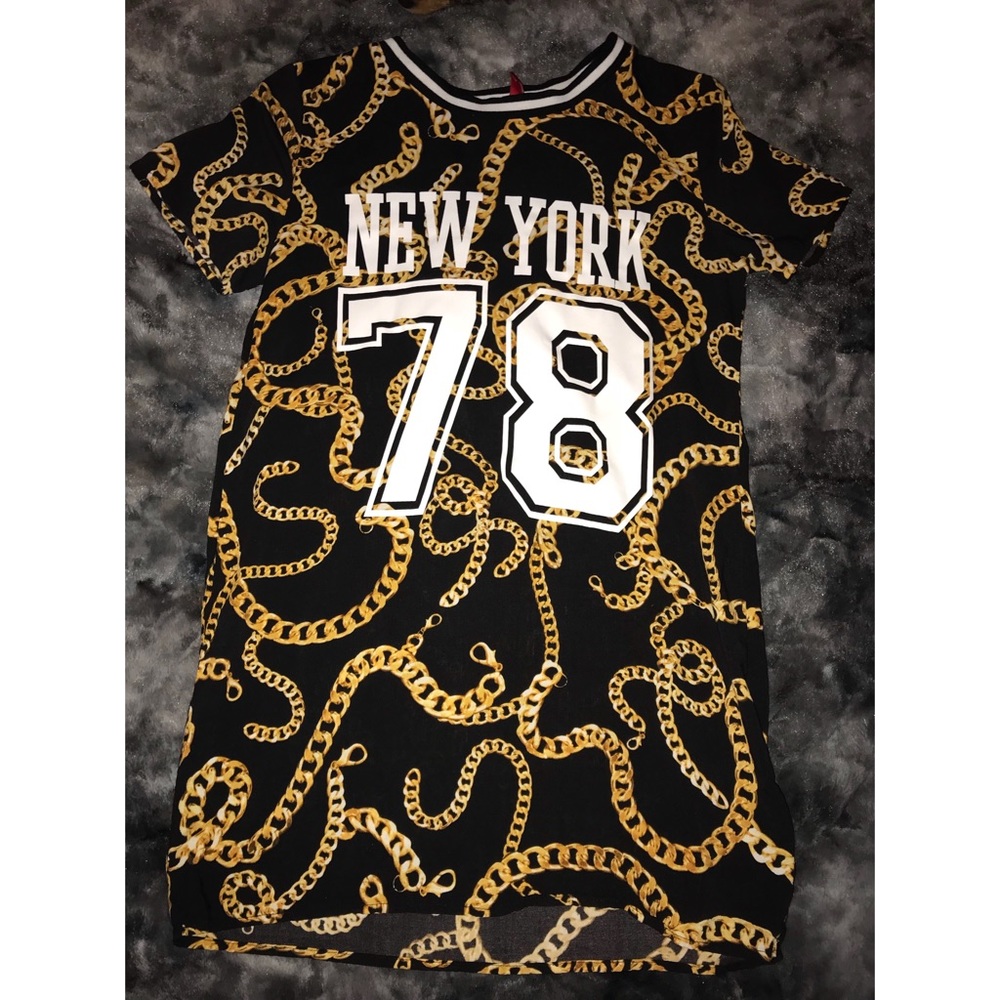 H&M chain t shirt dress